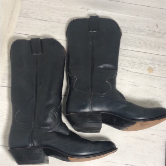 🖤 Handmade black cowgirl boots 🖤 - Picture 8 of 9